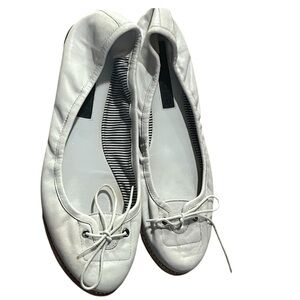 Jil Sander Shoes Luxury Ballet Flats Gray Sz 40 (Size 9) VGC